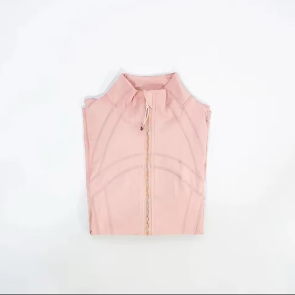 Lululemon Define Jacket *Nulu* Pink Organza / Gold / Gold - Picture 5 of 9